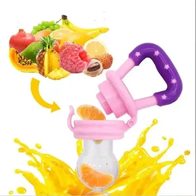 Silicone Fruit Pacifier Baby Fruit Feeder 